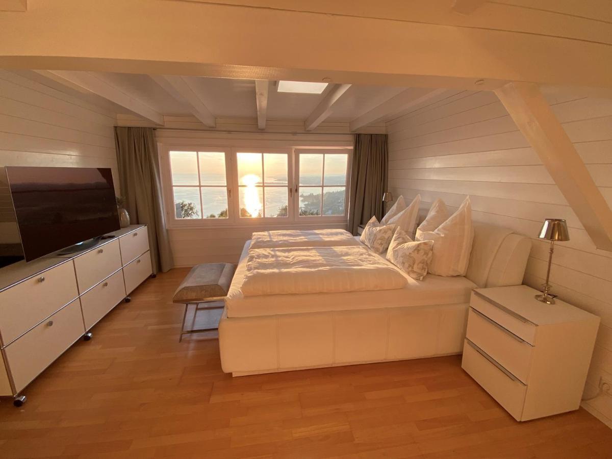 Villa Uber Dem Bodensee - Hauptwohnung Lochau Dış mekan fotoğraf